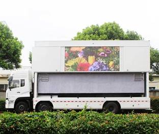 led stage container Truck V12